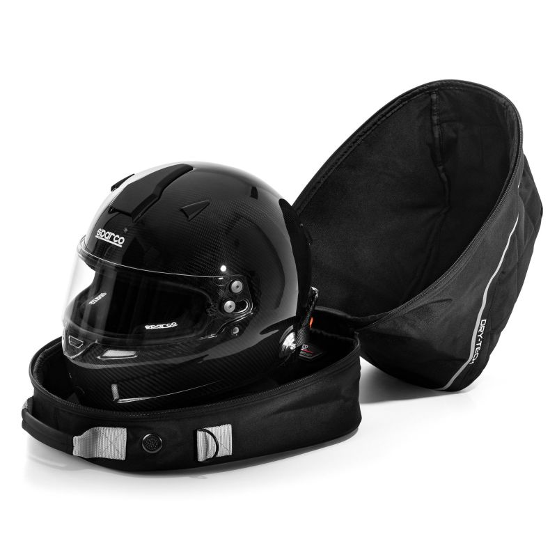 Sparco Dry-Tech helmet and collar F.H.R. bag